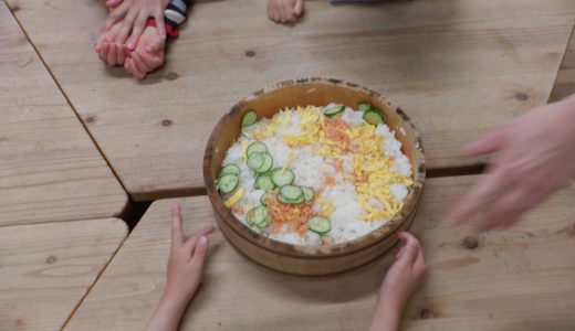 保護中: ちらし寿司クッキング～つぼみクラス